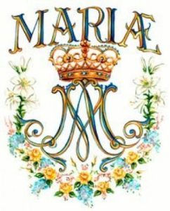 Holy Name Of MARY Monogram 242x300 